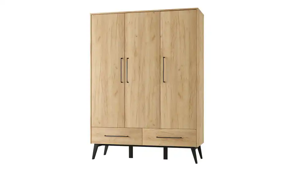 pinio Kleiderschrank 3-türig Retro BHL 52,4|199,6|148,9 cm