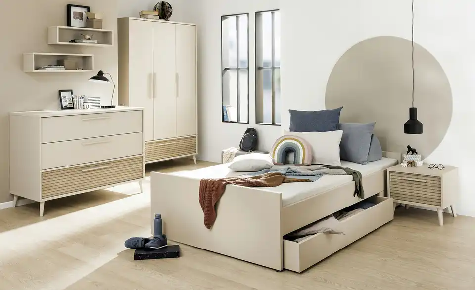 PAIDI Nachtkommode Eefje BHT 48,4|42,9|41,1 cm