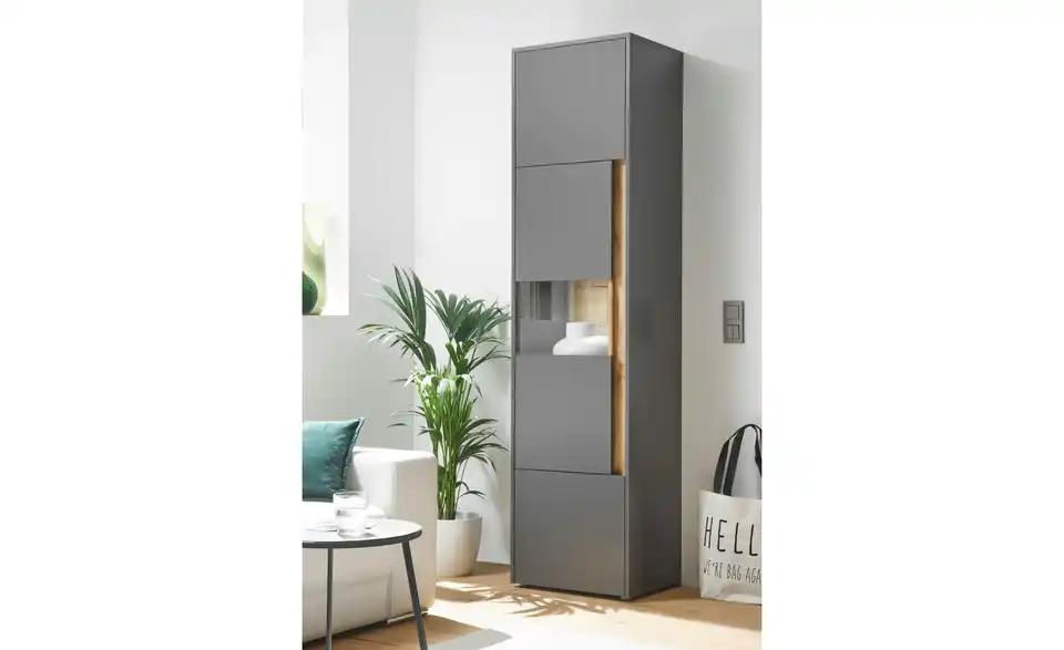 Vitrine Cande BHT 50|197|40 cm