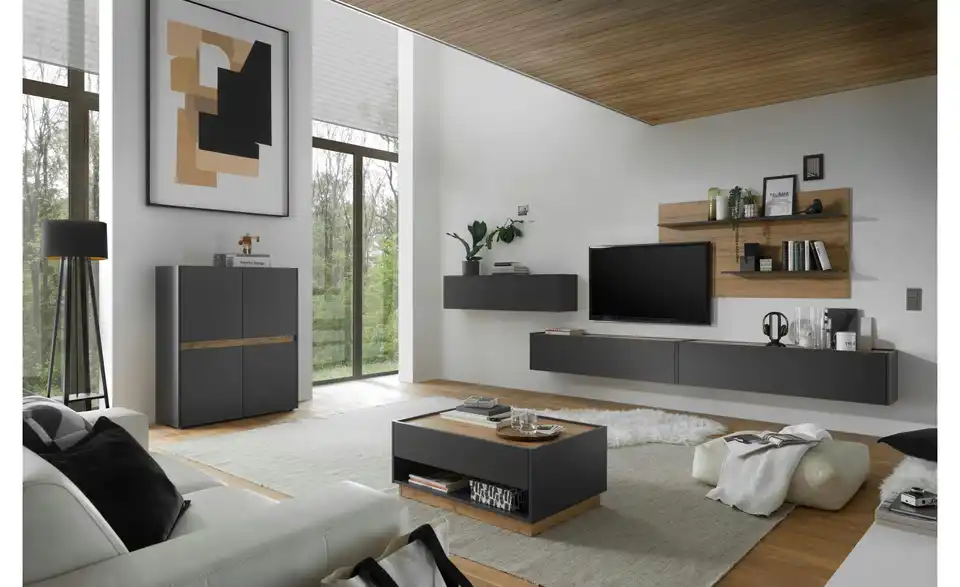 Wohnwand Cande BHT 400|180|30 cm