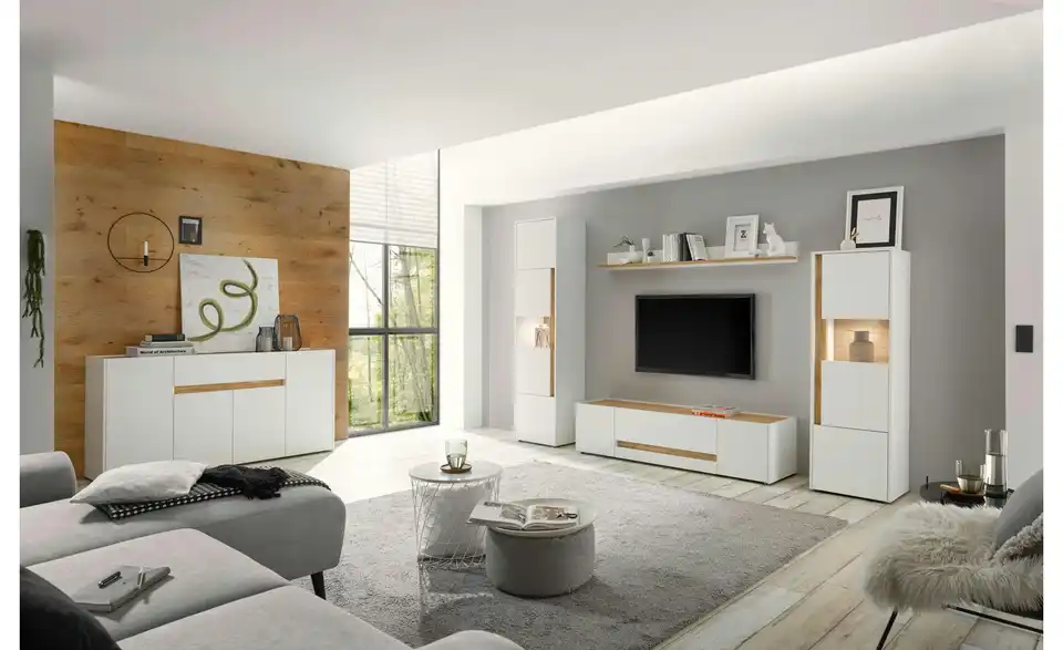 Wohnwand Cande BHT 310|197|45 cm