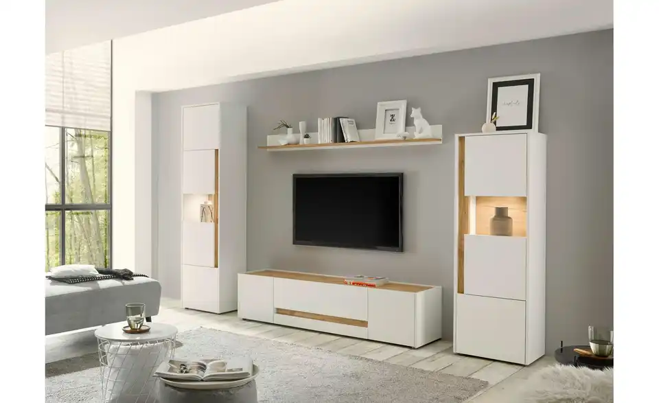 Wohnwand Cande BHT 310|197|45 cm