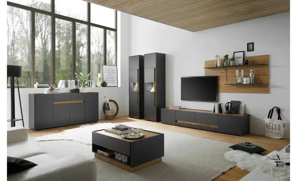 Wohnwand Cande BHT 400|197|45 cm