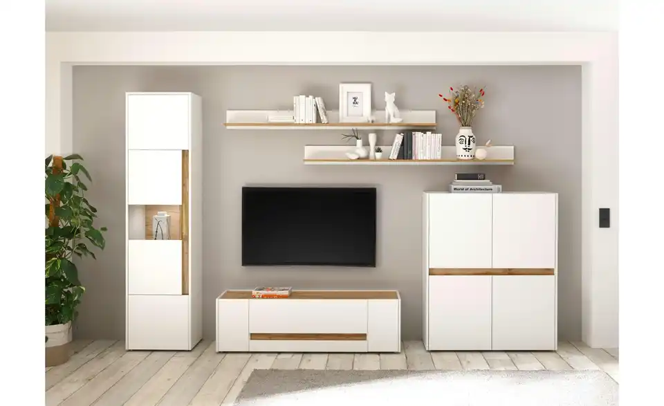 Wohnwand Cande BHT 350|197|45 cm