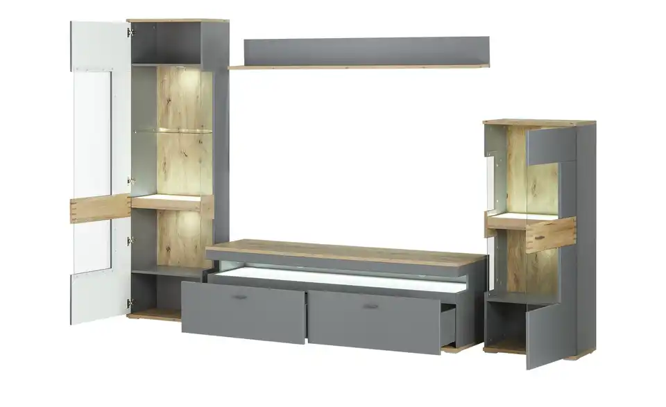 uno Wohnkombination Salvani BHT 300|206|50 cm