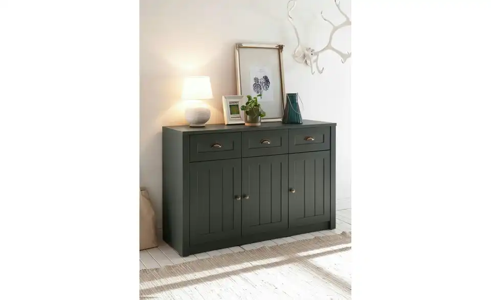 Highboard Verde BHT 130|86|43 cm