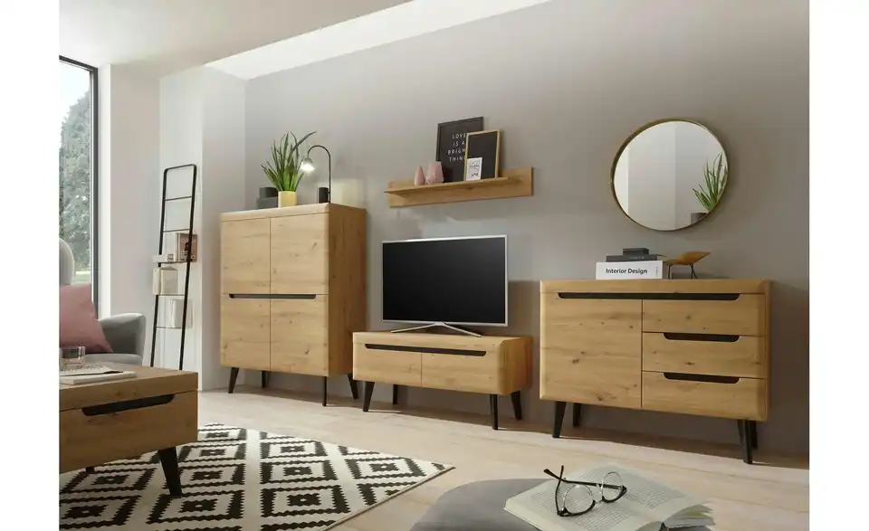 Wohnwand Tineo BHT 361|170|40 cm