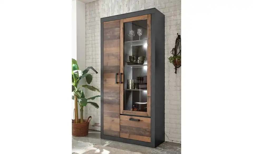 Vitrine Bilboa BHT 97|201|40 cm