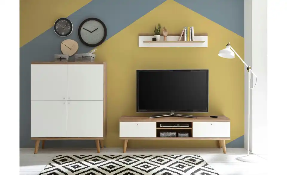 Wohnwand Lessay BHT 277|277|40 cm