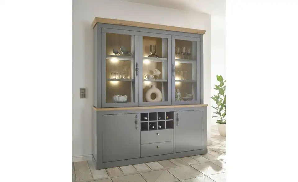 Vitrine Claira BHT 184|205|44 cm