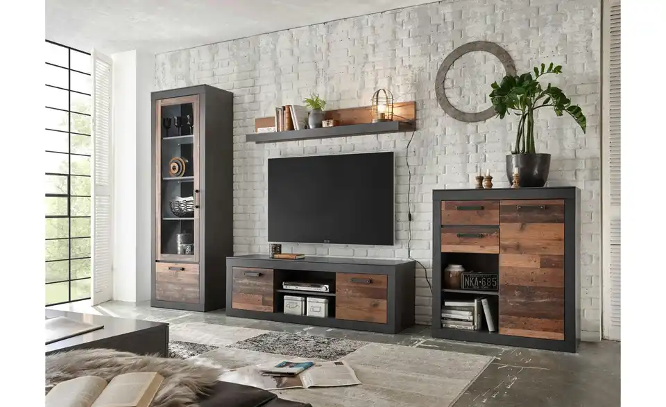 Wohnwand Bilbao BHT 330|201|43 cm