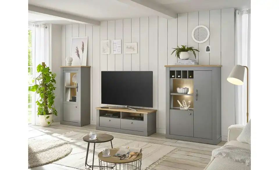 Wohnwand BHT 330|146|44 cm Wohnwand BHT 330|146|44 cm