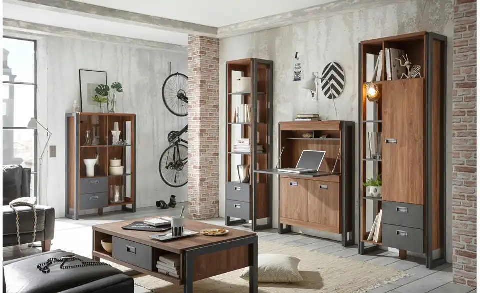 Vitrine Dinan BHT 90|140|33 cm