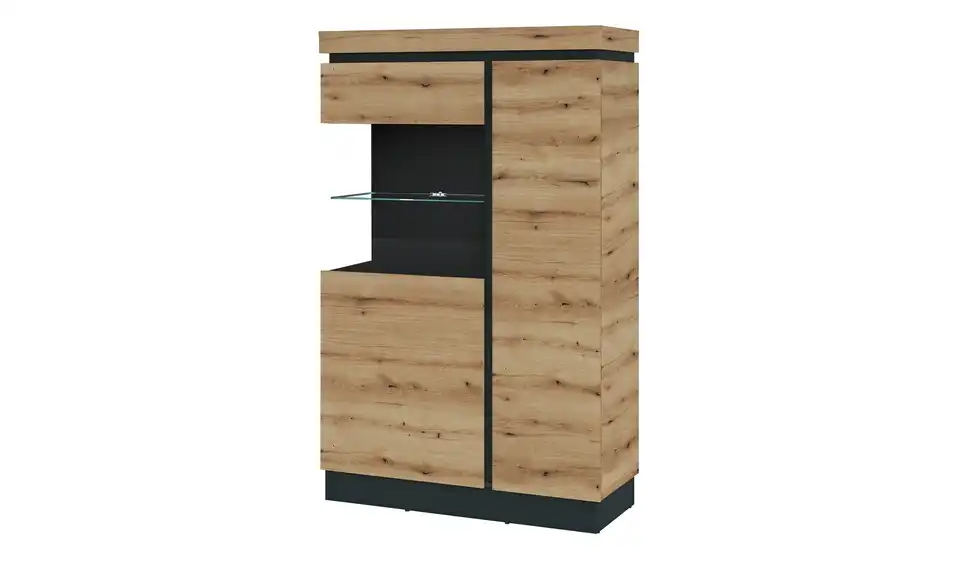 Vitrine Savoca BHT 104|164|40 cm