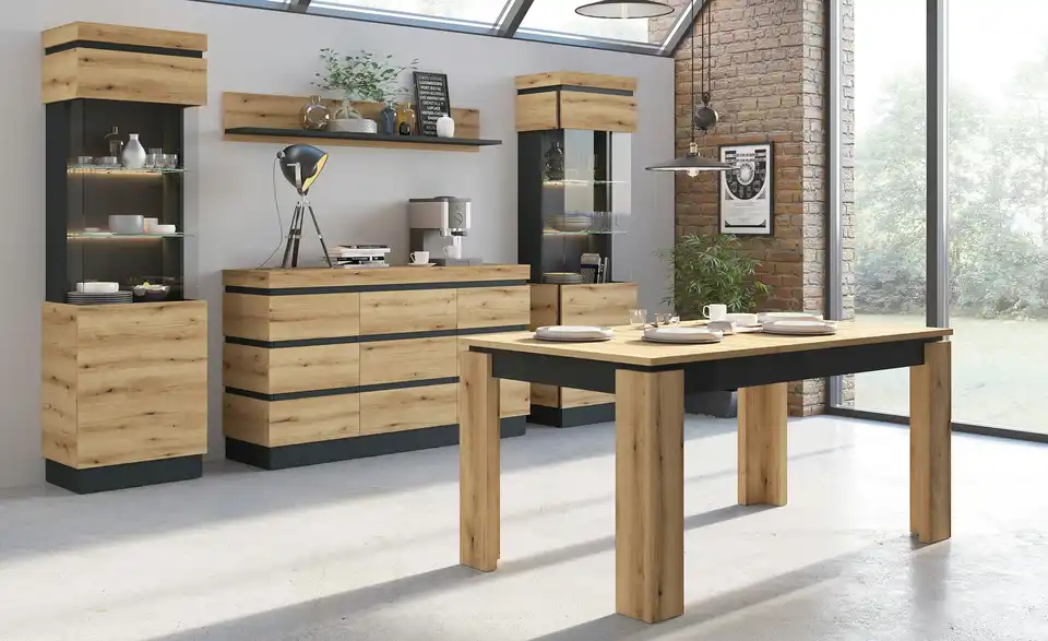 Vitrine Savoca BHT 60|201|40 cm