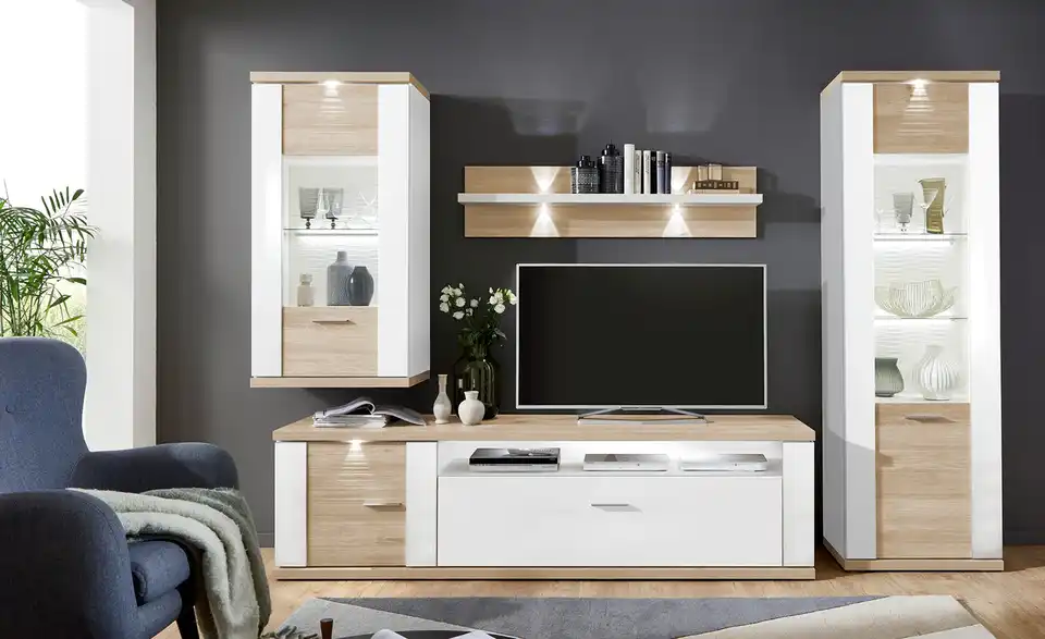 uno Wohnkombination Titan BHT 303|207|52 cm