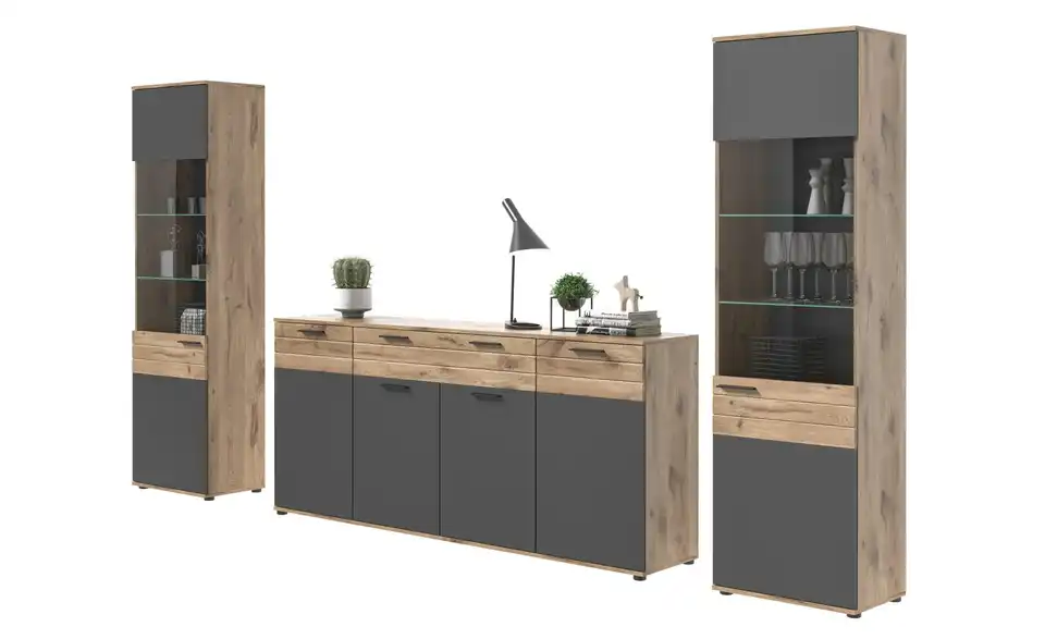 Wohnkombination Monsano BHT 344|200|40 cm