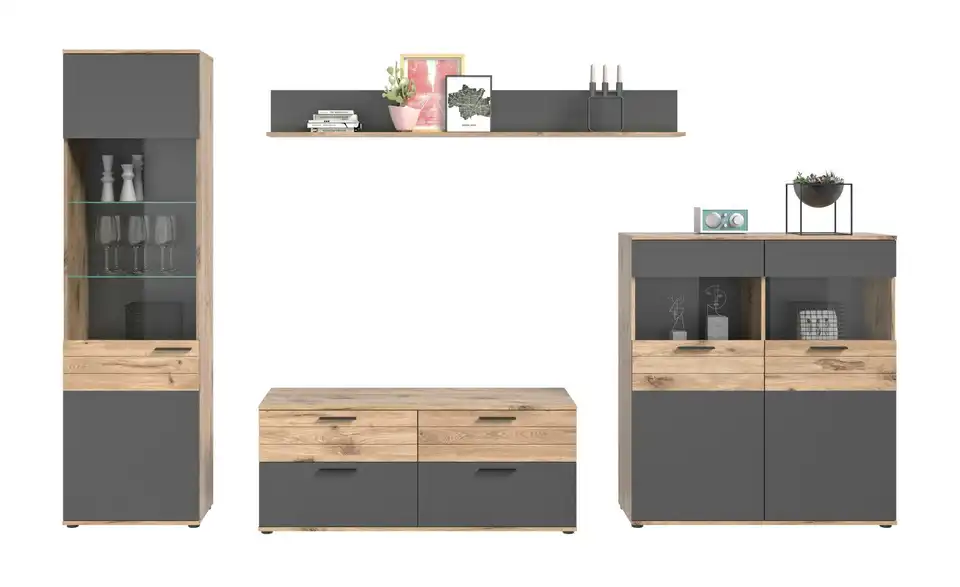 Wohnkombination Monsano BHT 327|200|47 cm