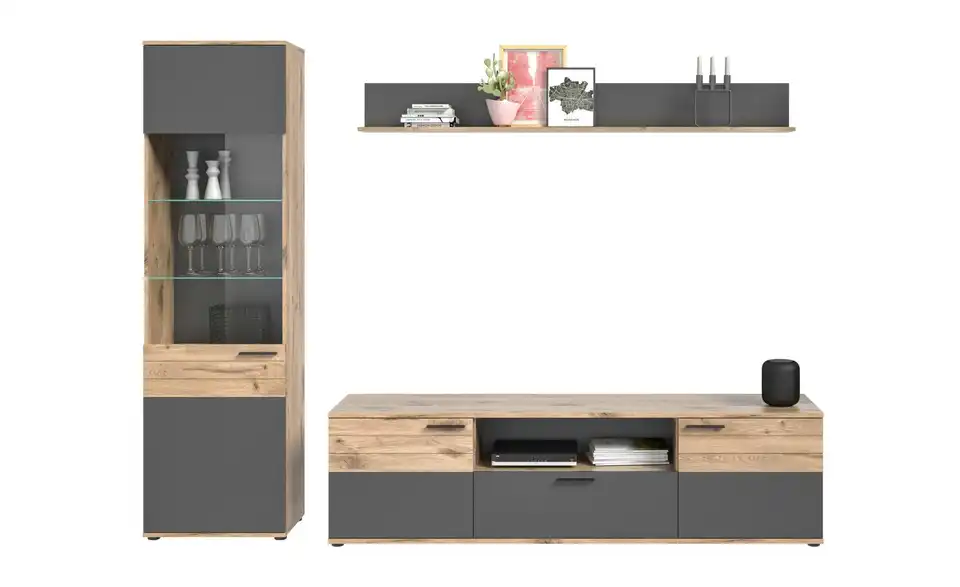 Wohnkombination Monsano BHT 266|200|47 cm