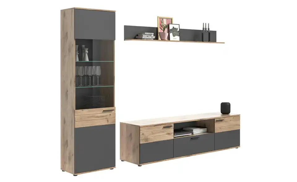 Wohnkombination Monsano BHT 266|200|47 cm