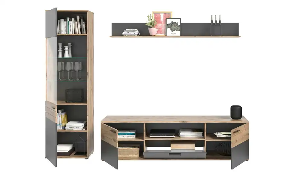 Wohnkombination Monsano BHT 266|200|47 cm