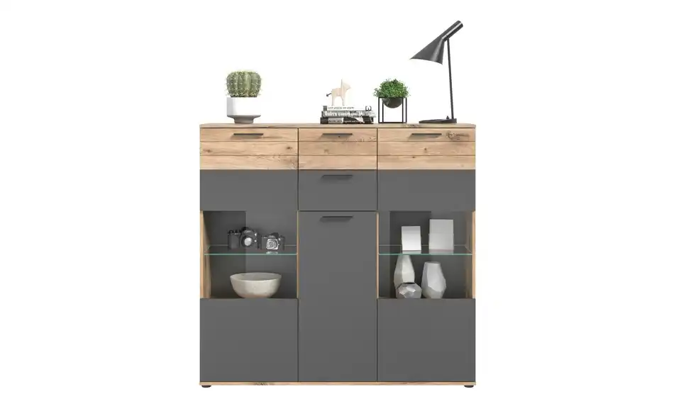 Highboard Monsano BHT 140|134|37 cm