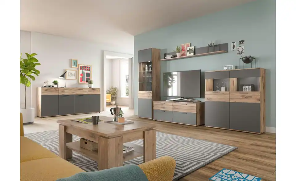 Vitrine Monsano BHT 57|200|37 cm