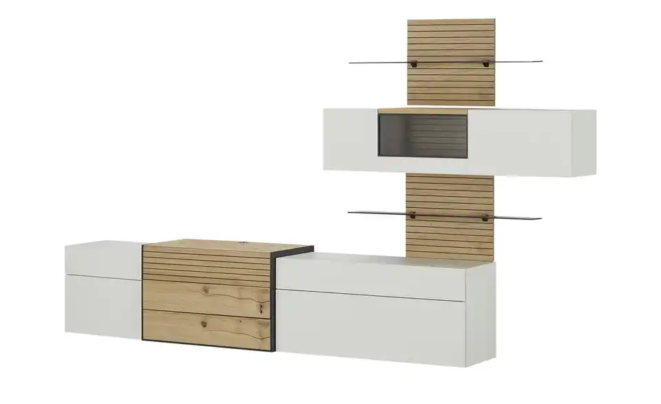 Wohnwert Wohnwand Spektrum BHT 333|207|48 cm