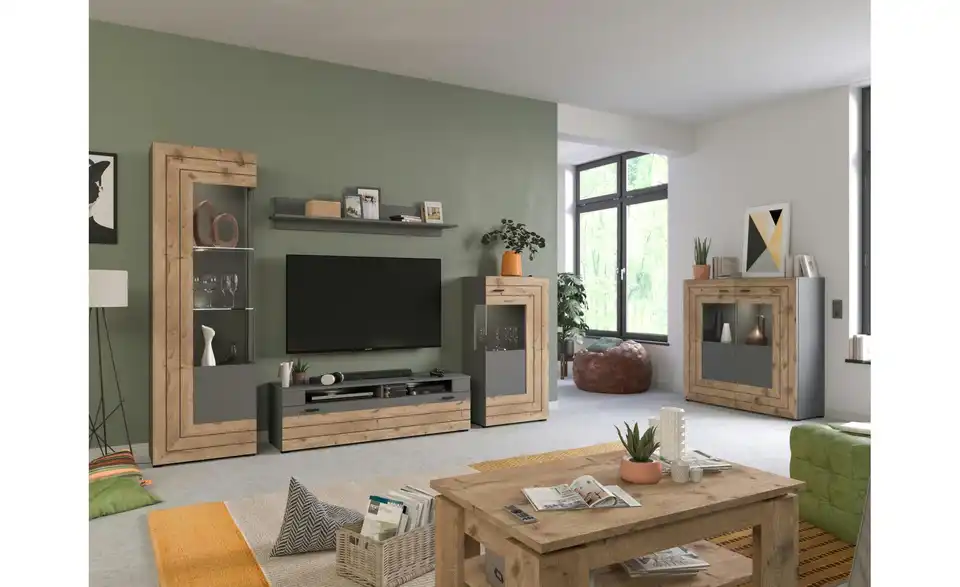 Wohnkombination Fosso BHT 350|195|40 cm