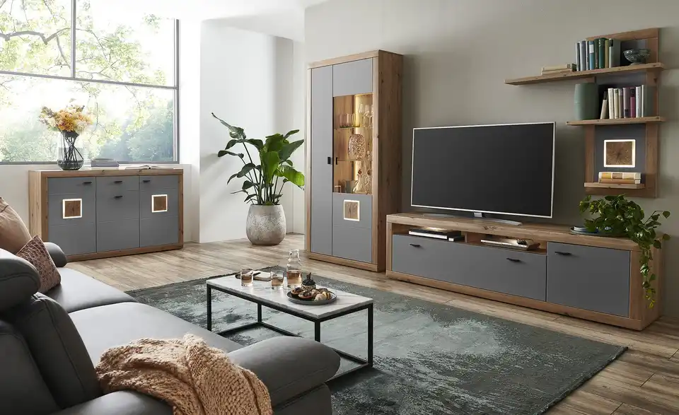 uno Wohnkombination Borkum BHT 286|191|51 cm