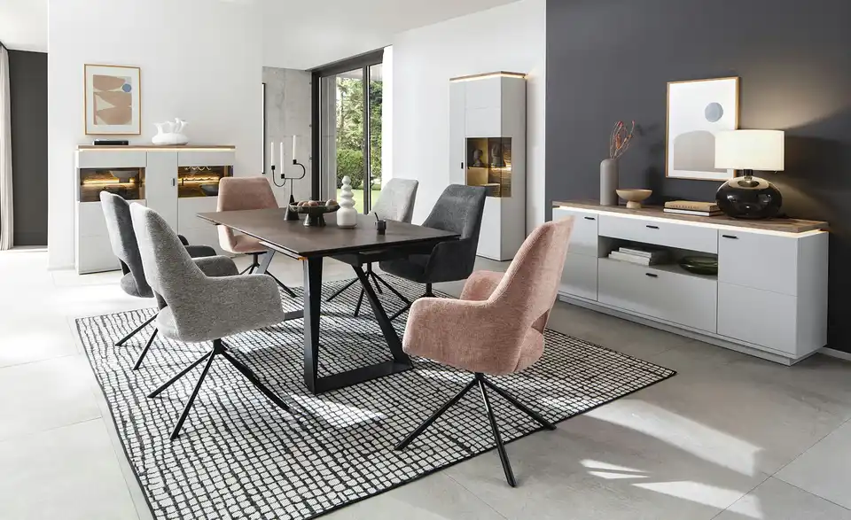 uno Vitrine Amantea BHT 90|207|37 cm