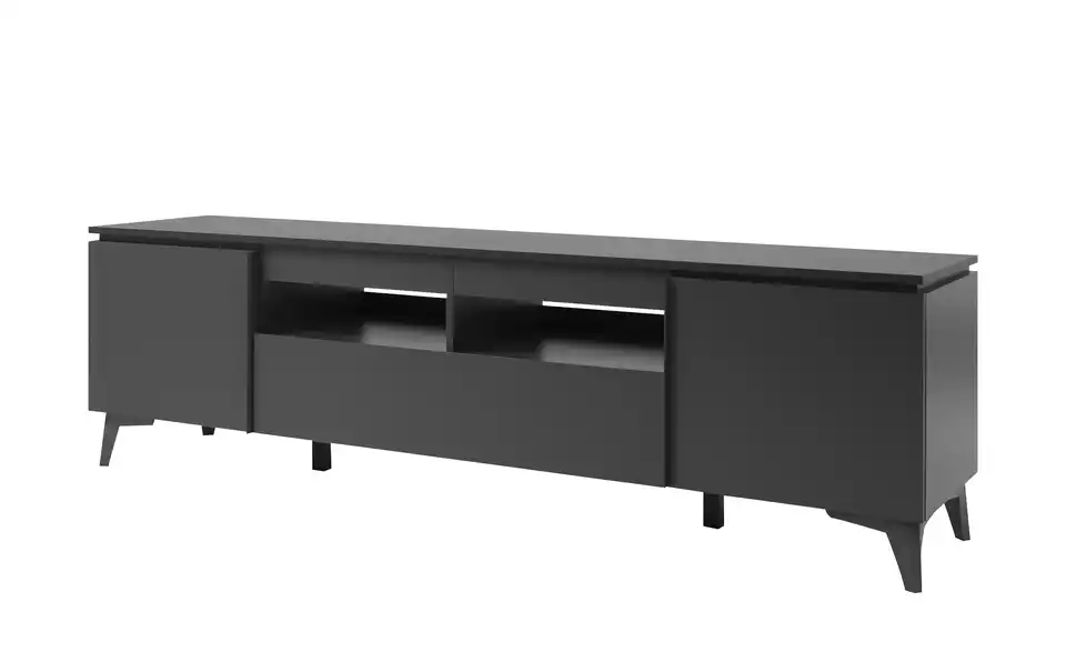 TV-Lowboard in Schieferstein-Optik Dimarro BHT 177|51,5|40 cm