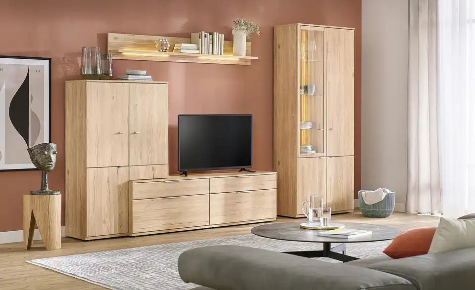 Wohnkombination Sellin BHT 315|215|45 cm