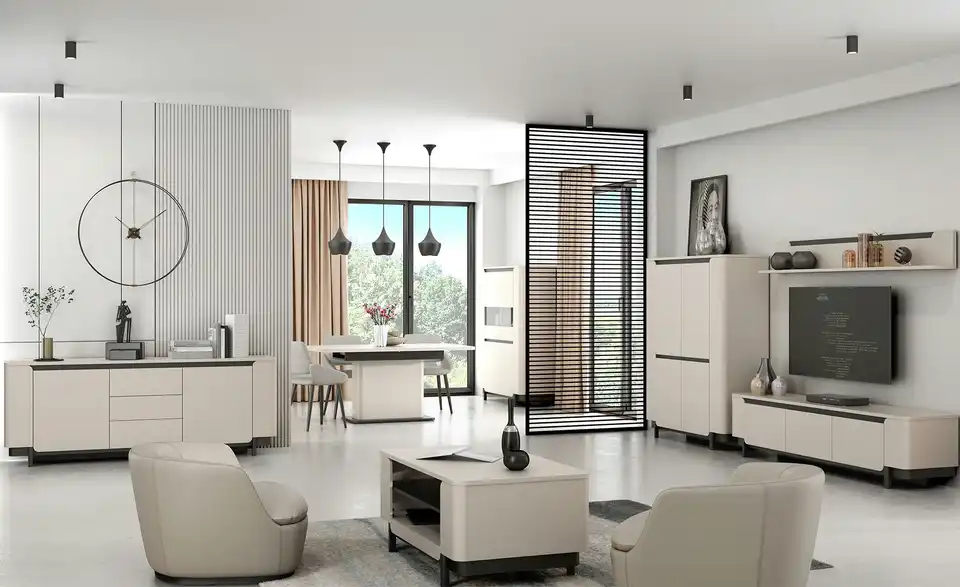 Highboard Softclose Santori BHT 130,3|161,1|44,8 cm