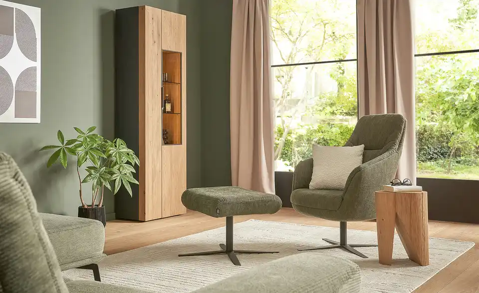 SCHÖNER WOHNEN Kollektion Vitrine Yoris BHT 63|206|39 cm