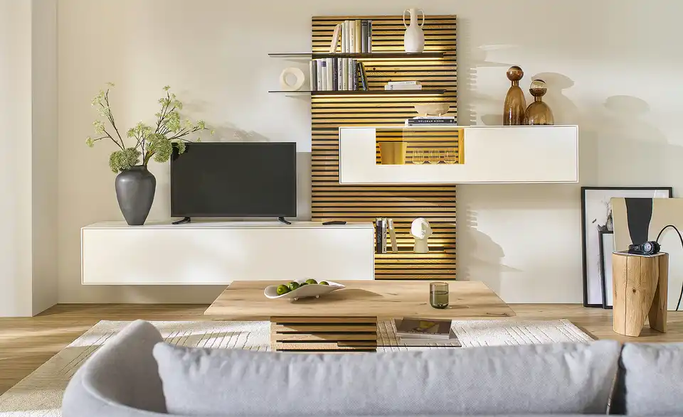 SCHÖNER WOHNEN Kollektion Wohnkombination Yonna BHT 323|202|39 cm