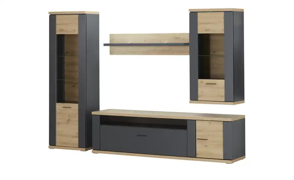 uno Wohnwand Titan 24 BHT 303|207|52 cm