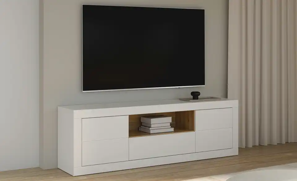 TV-Lowboard Push-to-Open Komili BHT 195,5|61,5|41,4 cm