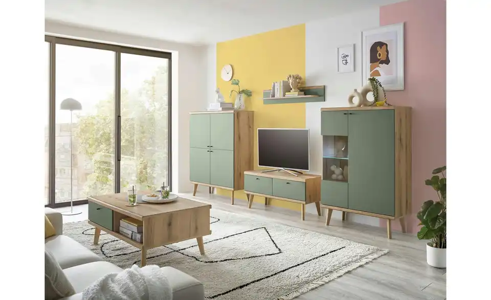 Wohnwand Aliano BHT 324|160|40 cm