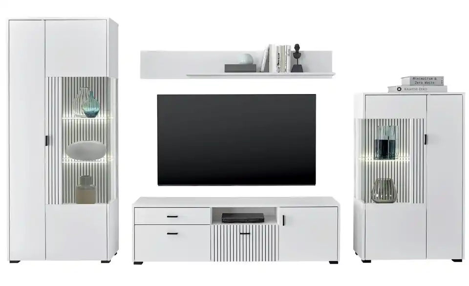 Wohnwand Hortuna BHT 320|180|42 cm