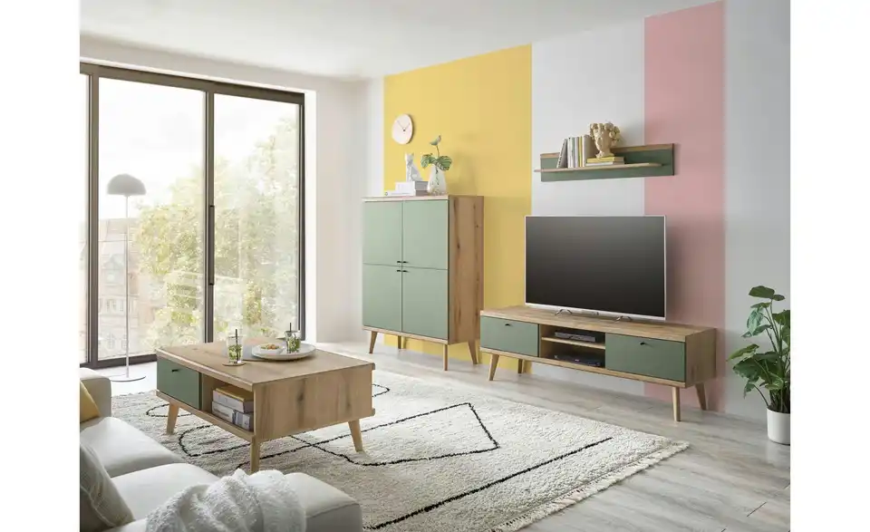 Wohnwand BHT 277|160|40 cm Wohnwand BHT 277|160|40 cm