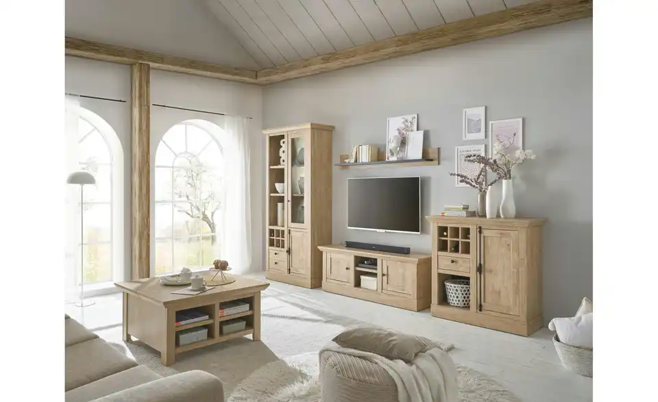 Wohnwand Fehmarny BHT 382|214|45 cm