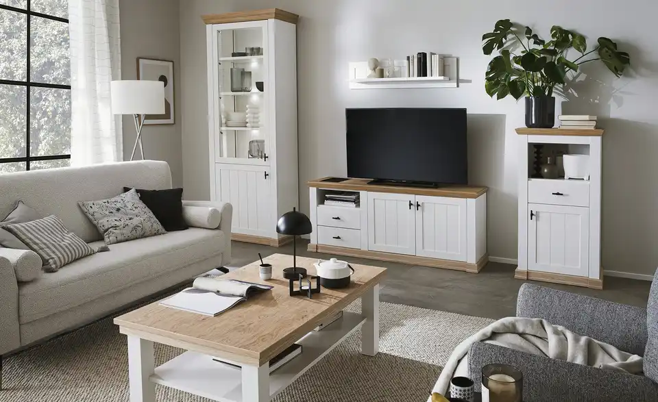 SCHÖNER WOHNEN Kollektion Lowboard Village BHT 158|63|41 cm