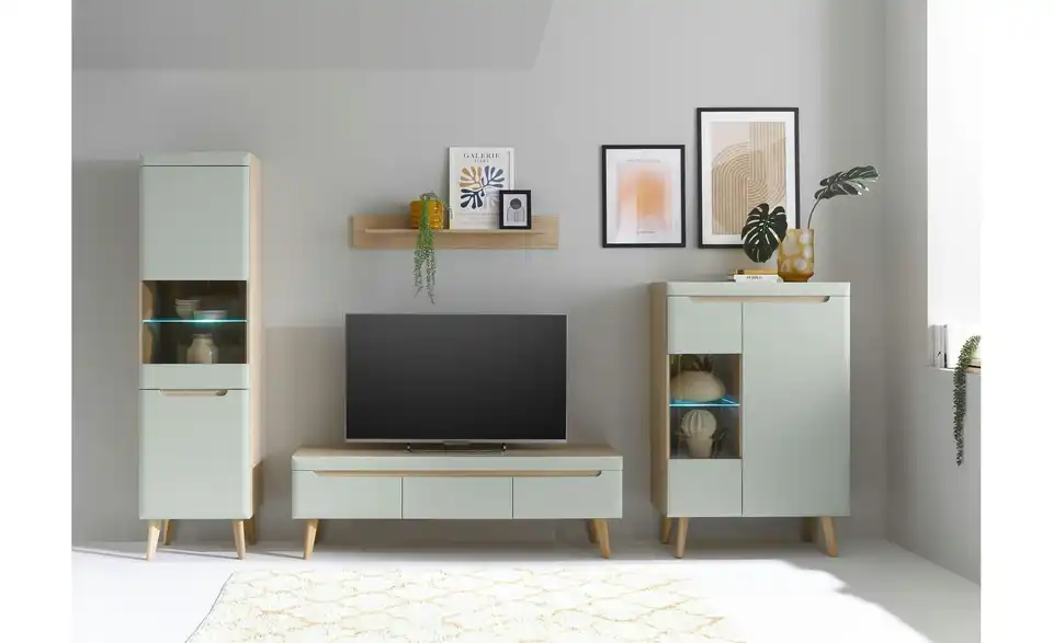 Wohnwand Malaren BHT 343|197|40 cm