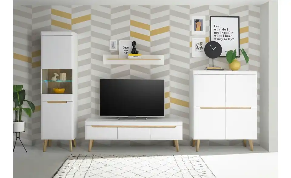 Wohnwand Malaren BHT 360|197|40 cm