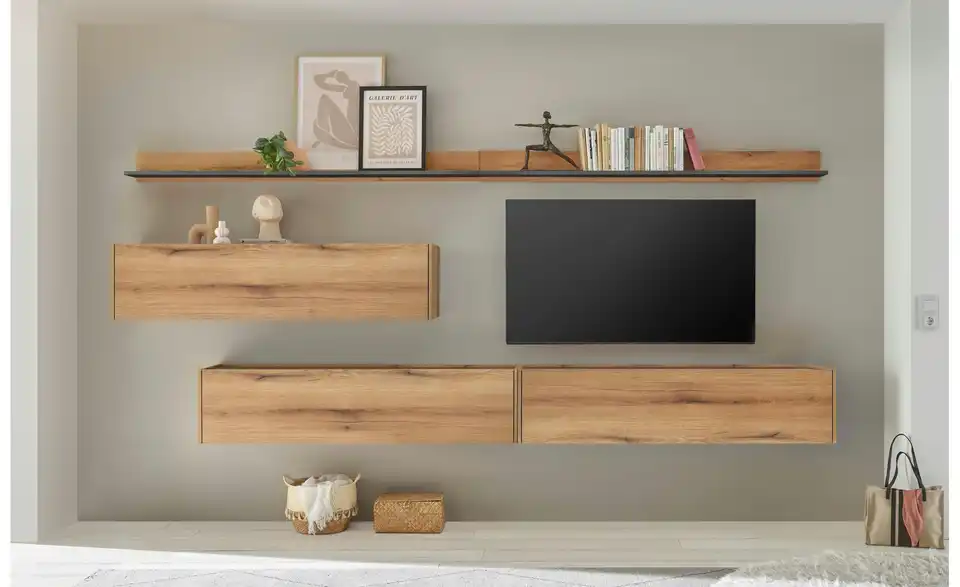 Wohnwand BHT 340|180|30 cm