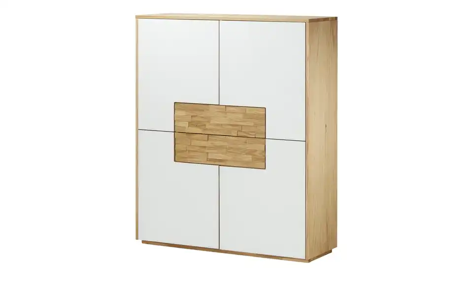 Wohnwert Highboard Kreta BHT 125|150|43 cm