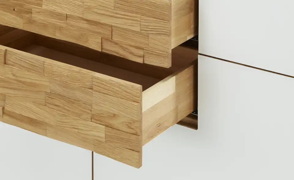 Wohnwert Highboard Kreta BHT 125|150|43 cm