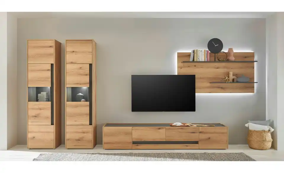 Wohnwand Cande BHT 400|197|45 cm