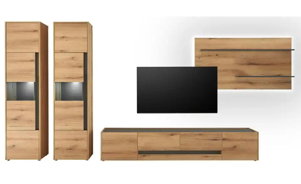 Wohnwand Cande BHT 400|197|45 cm